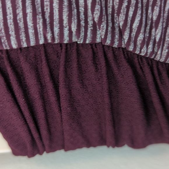 Lululemon Turbo Tank Tonka Stripe Bordeaux Drama - Picture 13 of 16